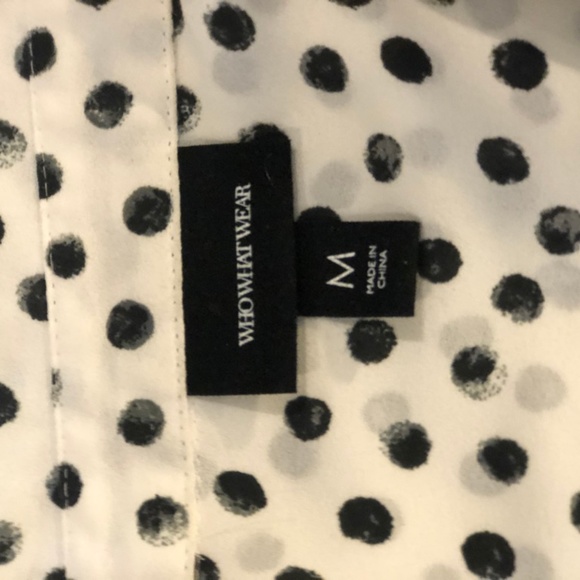 Who What Wear for Target Polka Dot Blouse - Picture 6 of 6